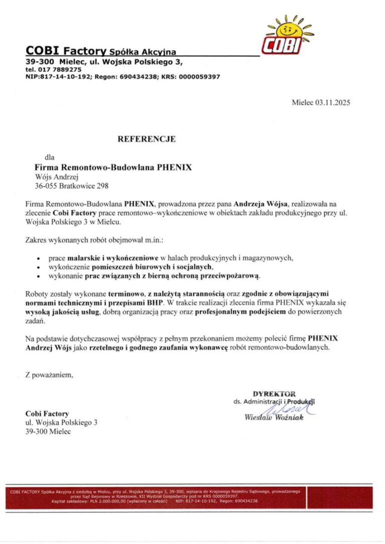 Referencje